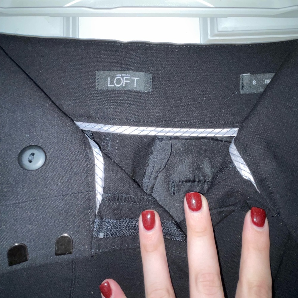 Black LOFT dress pants